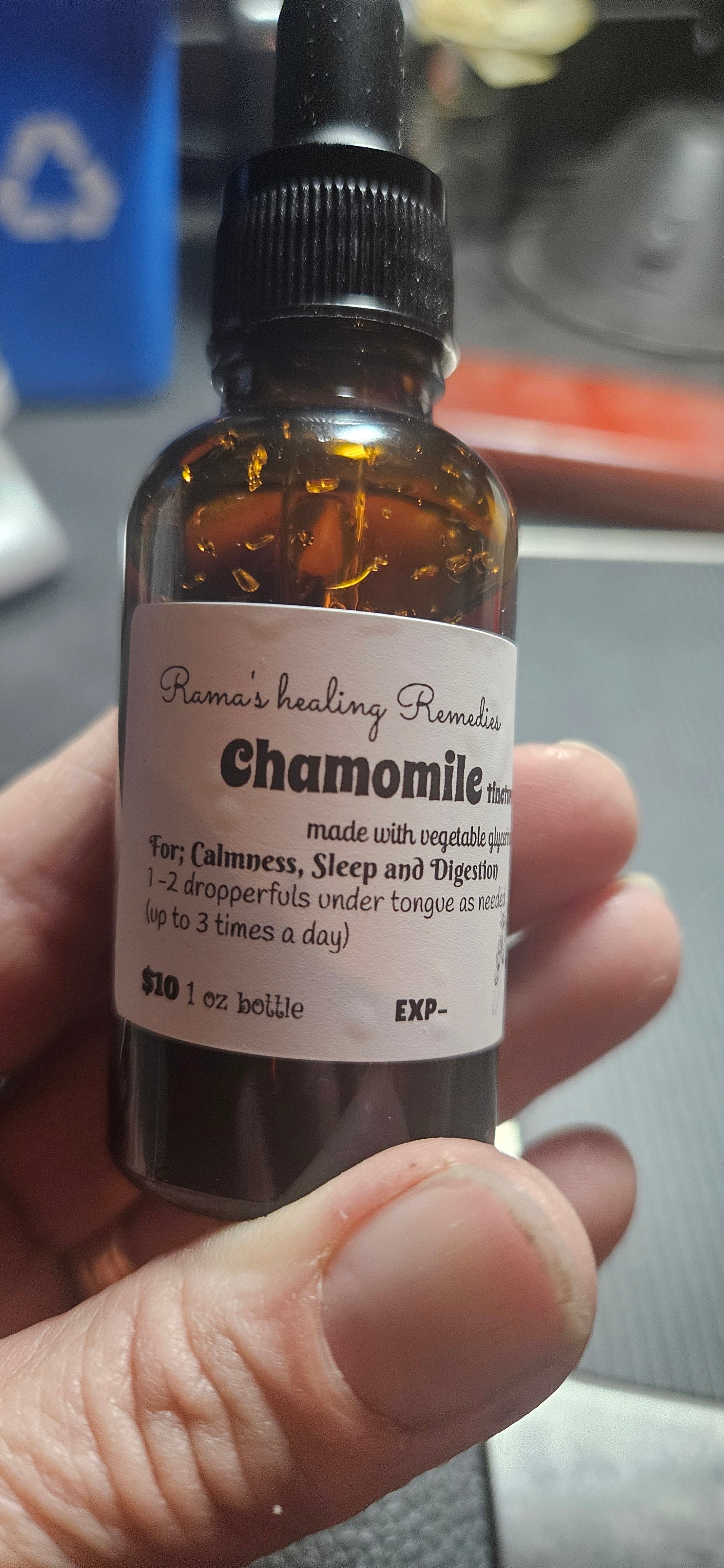 Chamomile glycerite tincture