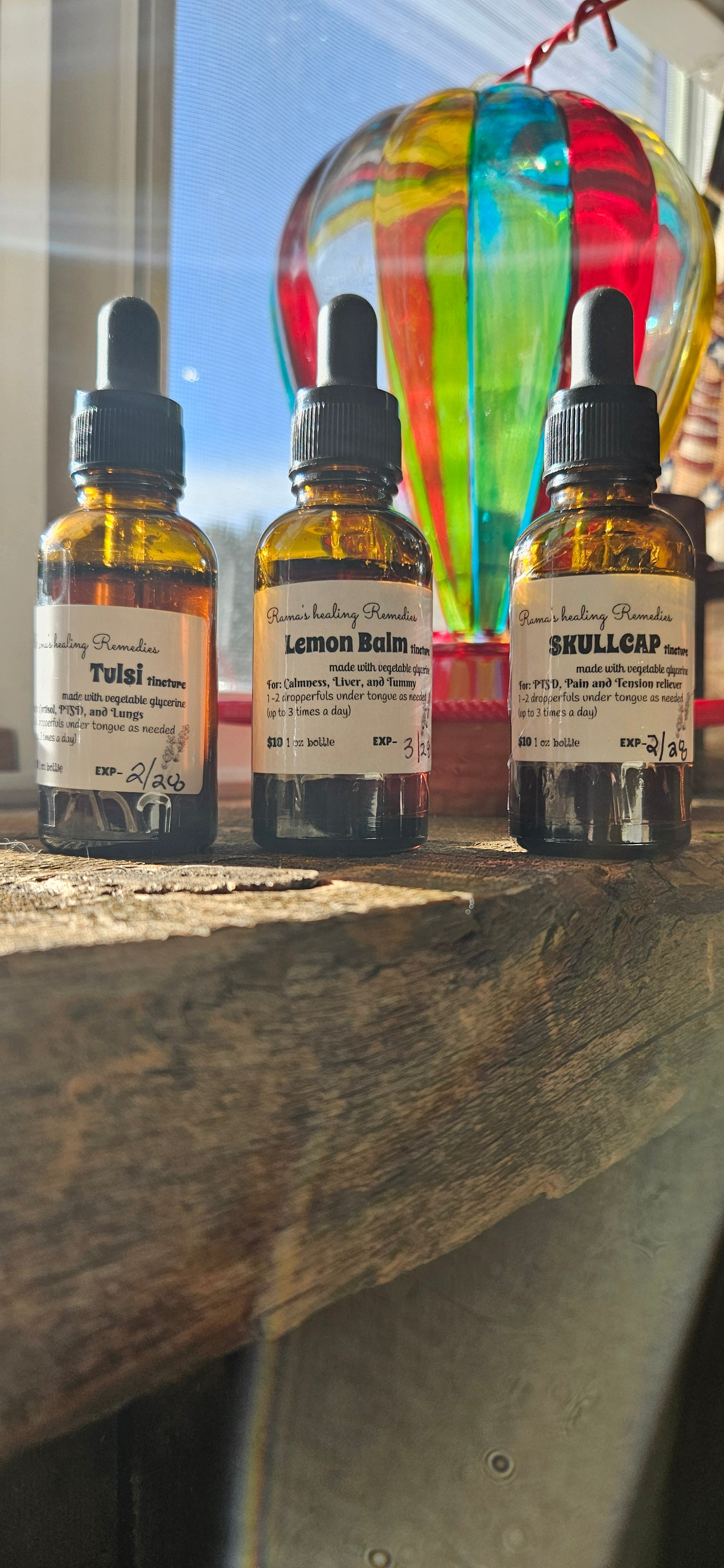 Cortisol Trio (Tulsi, Lemon Balm, and Skullcap)